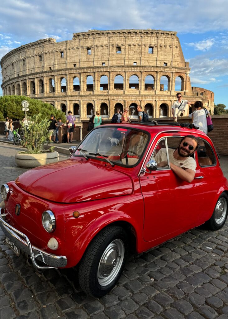 фиат 500 в риме